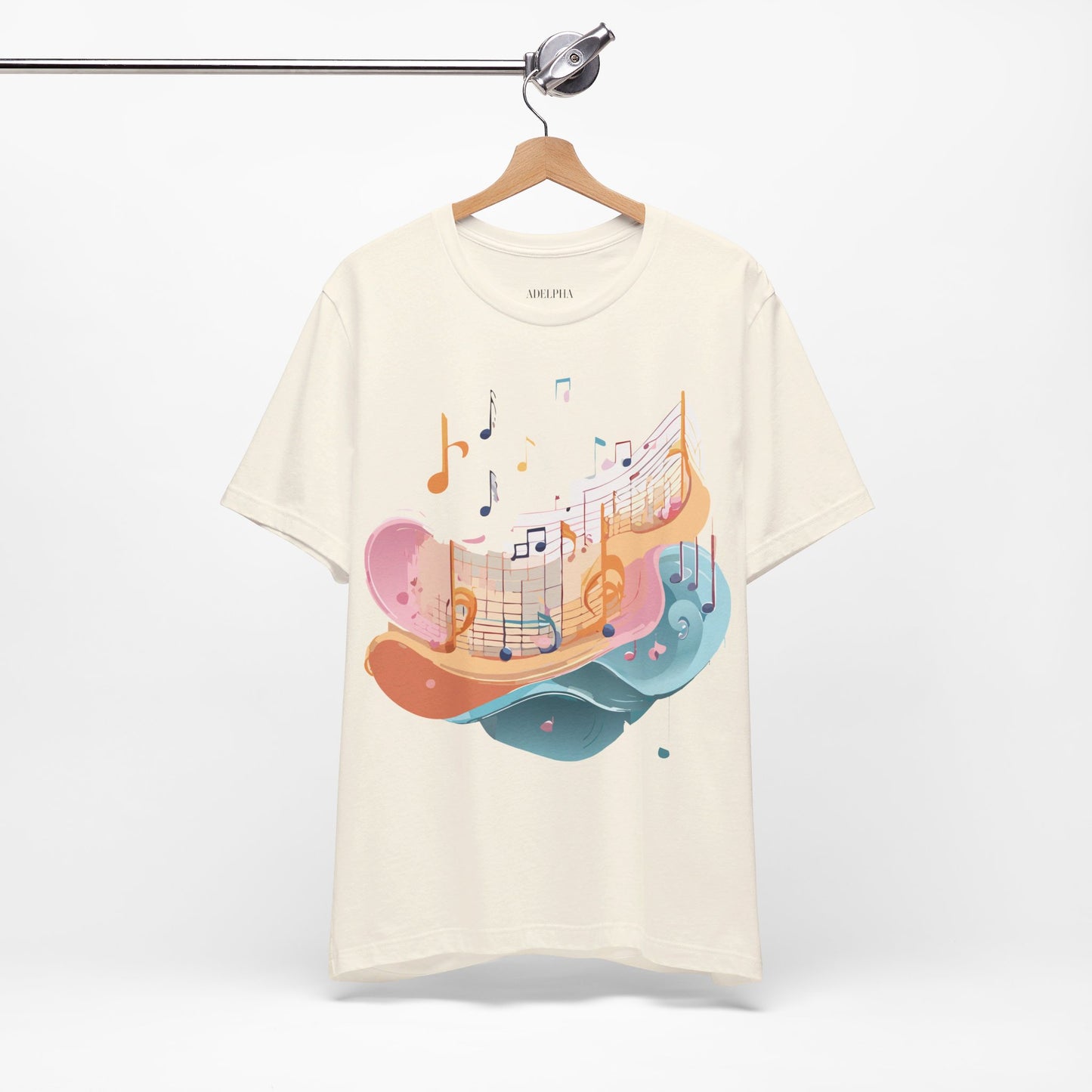 T-shirt en coton naturel - Collection Musique