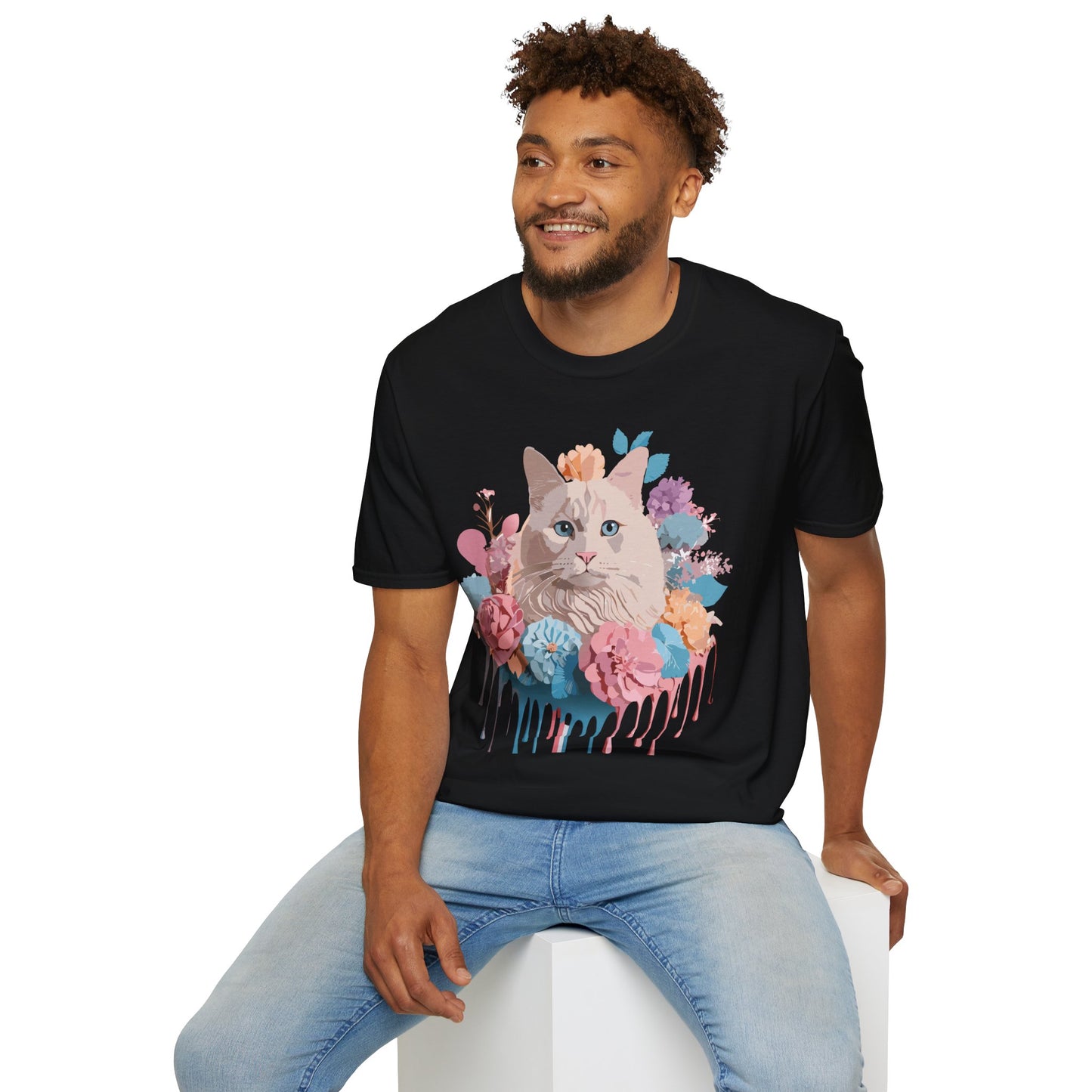Cat Shirt, Shirt with Cat, Cats Tee, Kitten Tee