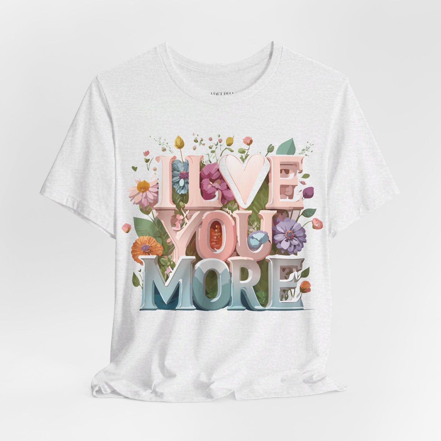 Natural Cotton Tee Shirt - Love story Collection