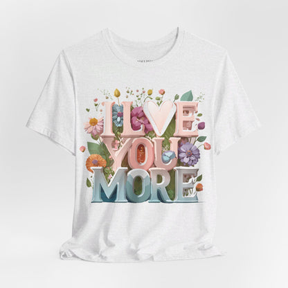 Natural Cotton Tee Shirt - Love story Collection Printify
