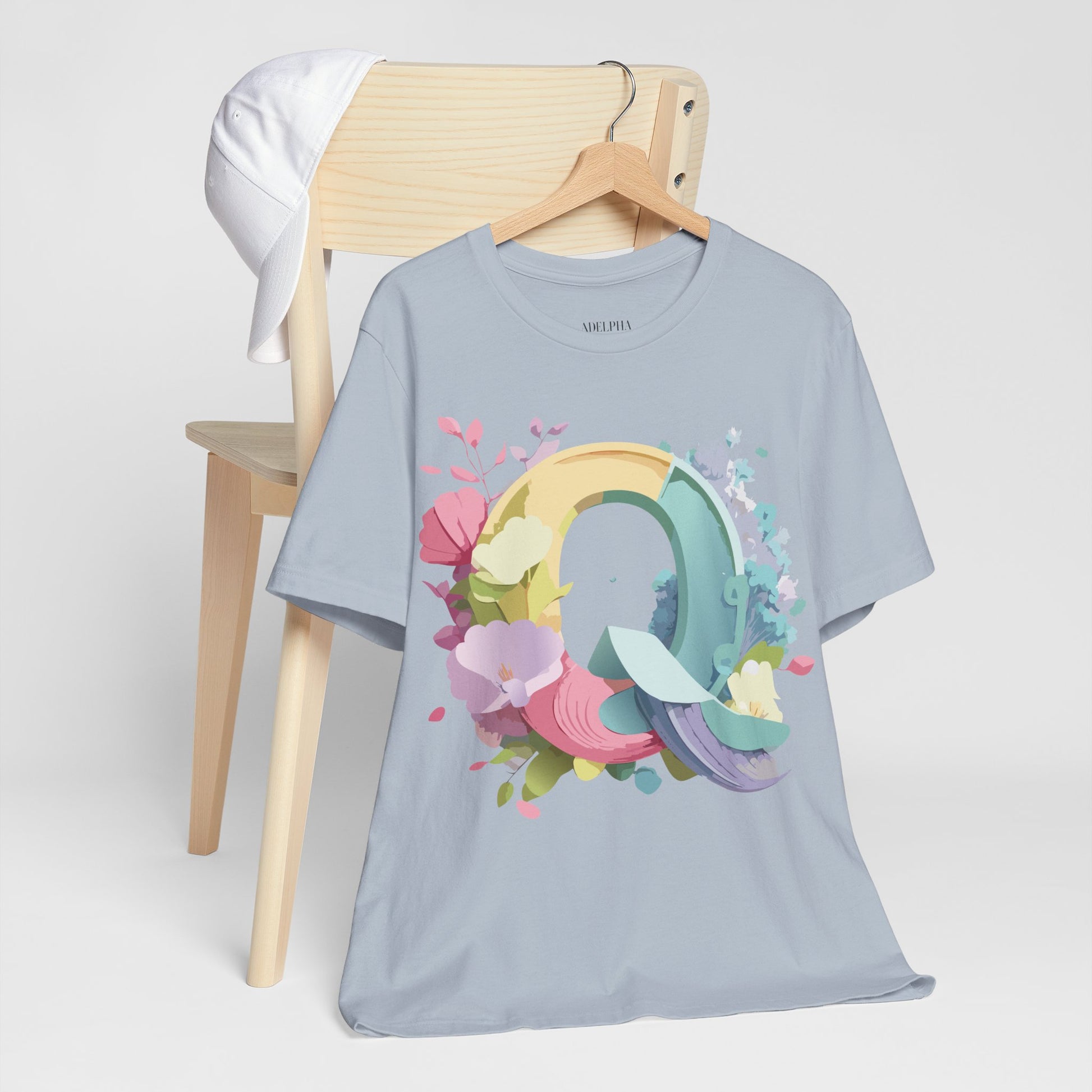 Letter Shirt, Letter Q Shirt - ADELPHA