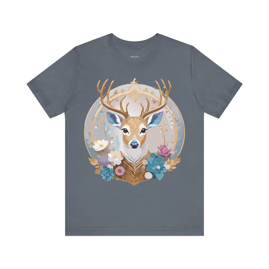 T-shirt en coton naturel - Collection Médaillon