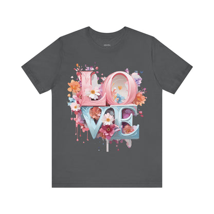 Natural Cotton Tee Shirt - Love Story Collection Printify