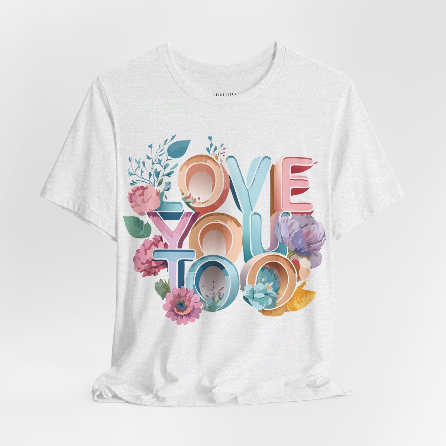 T-shirt en coton naturel - Collection Love story