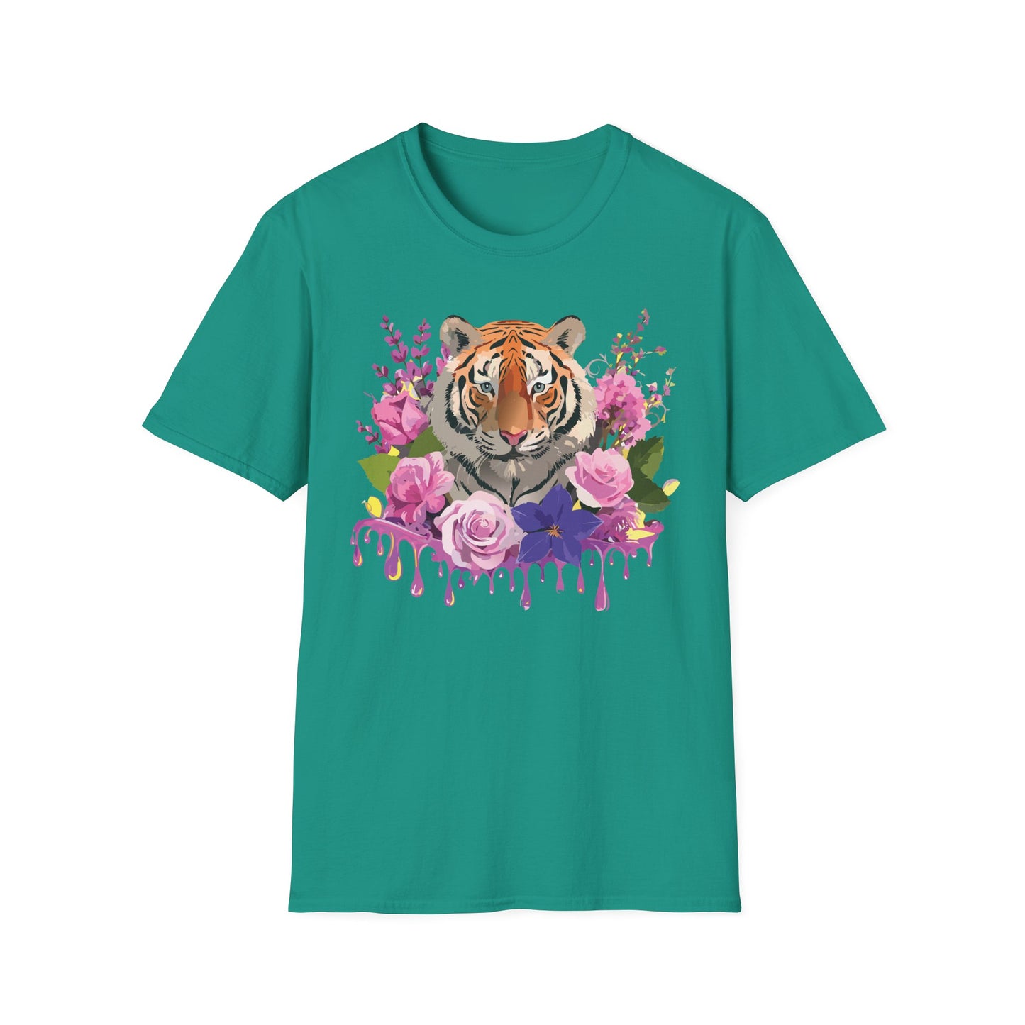 Tiger Shirt, Shirt with Tiger, Animal Tee, Shirt with Animals