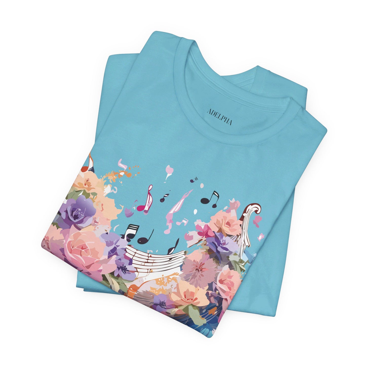 T-shirt en coton naturel - Collection Musique