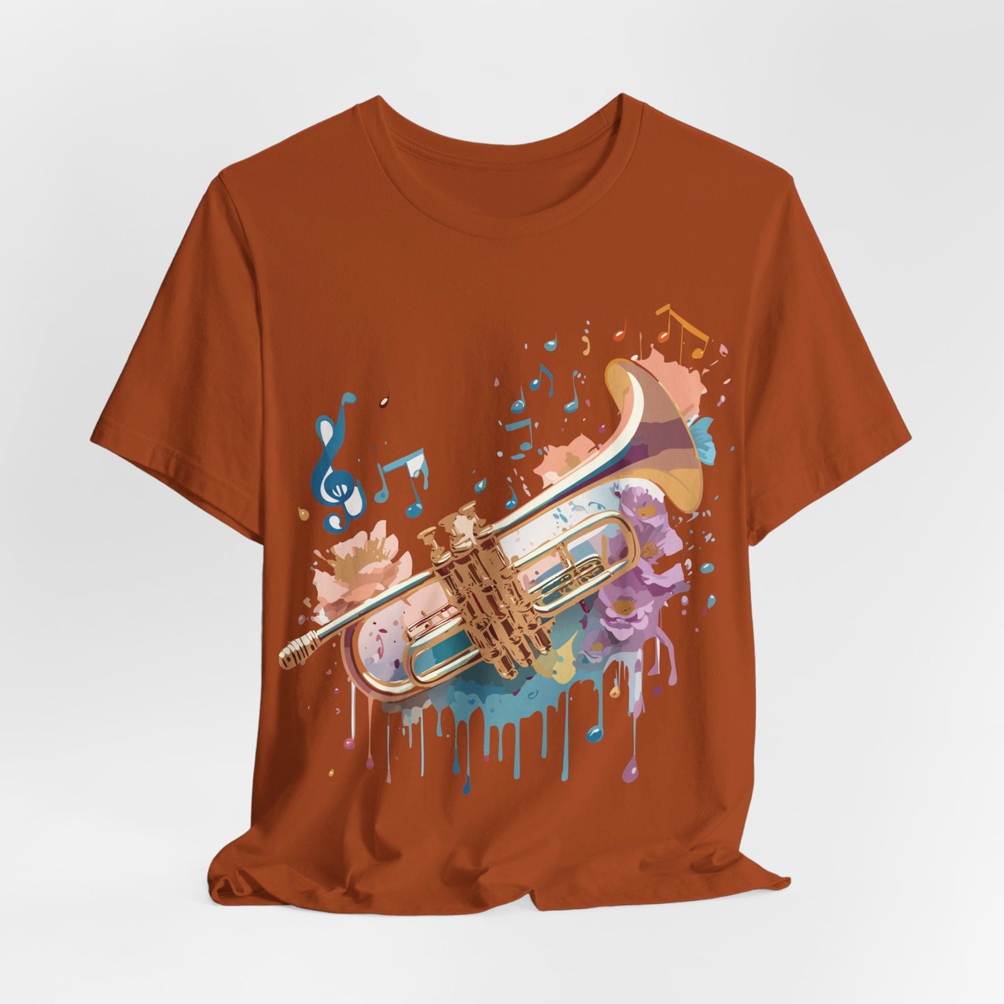 Natural Cotton Tee Shirt - Music Collection