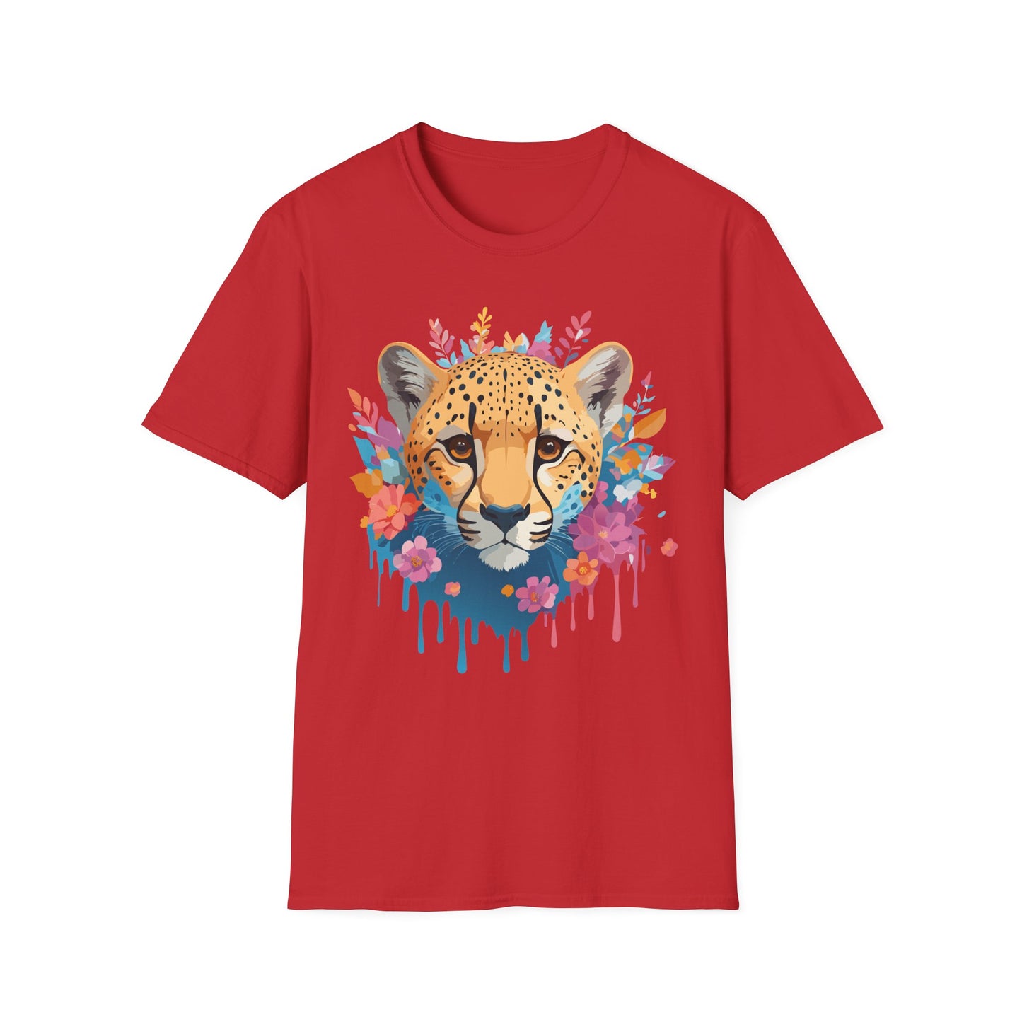 Cheetah Shirt, Shirt with Cheetah, Cheetah Tee, Shirt with Animals