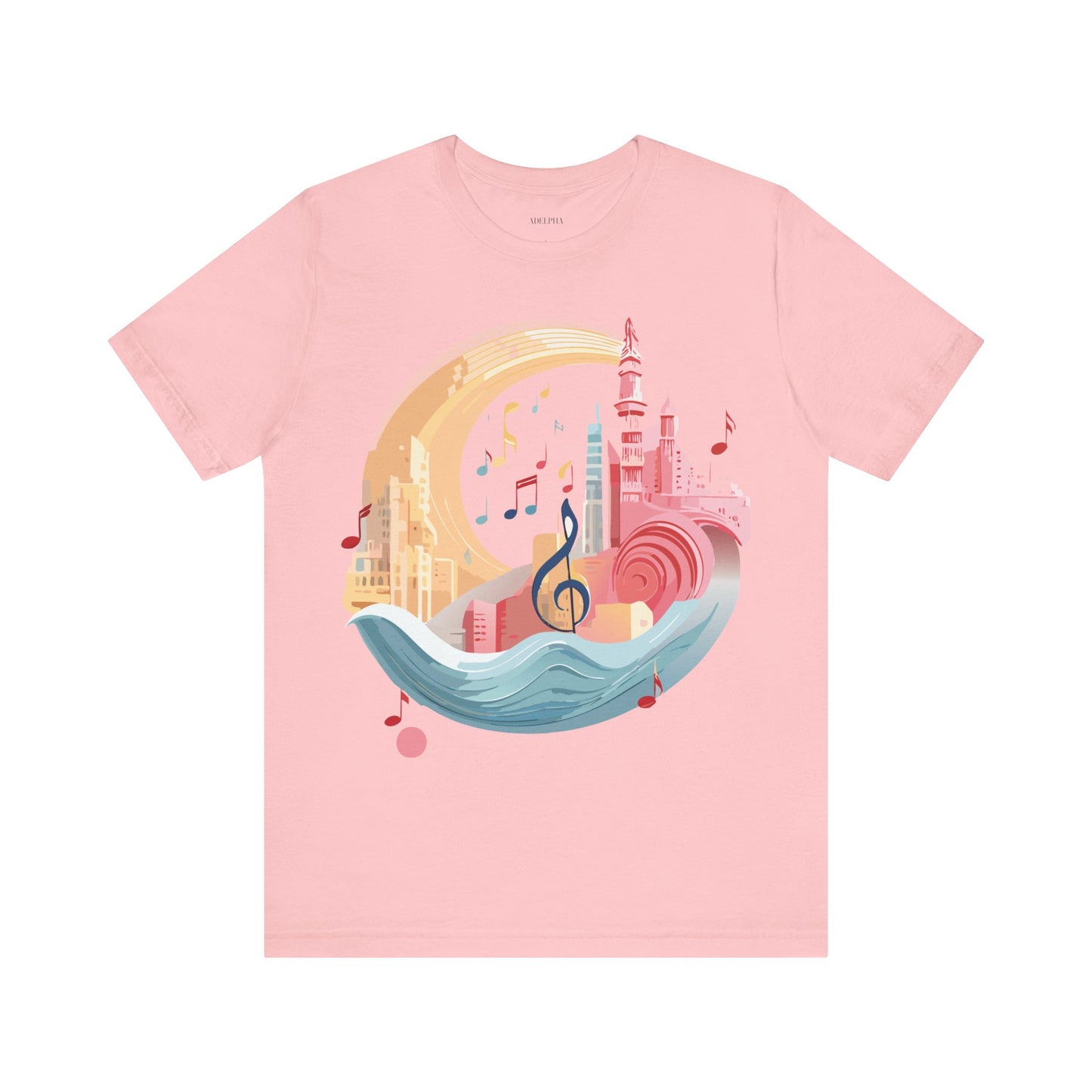 T-shirt en coton naturel - Collection Musique