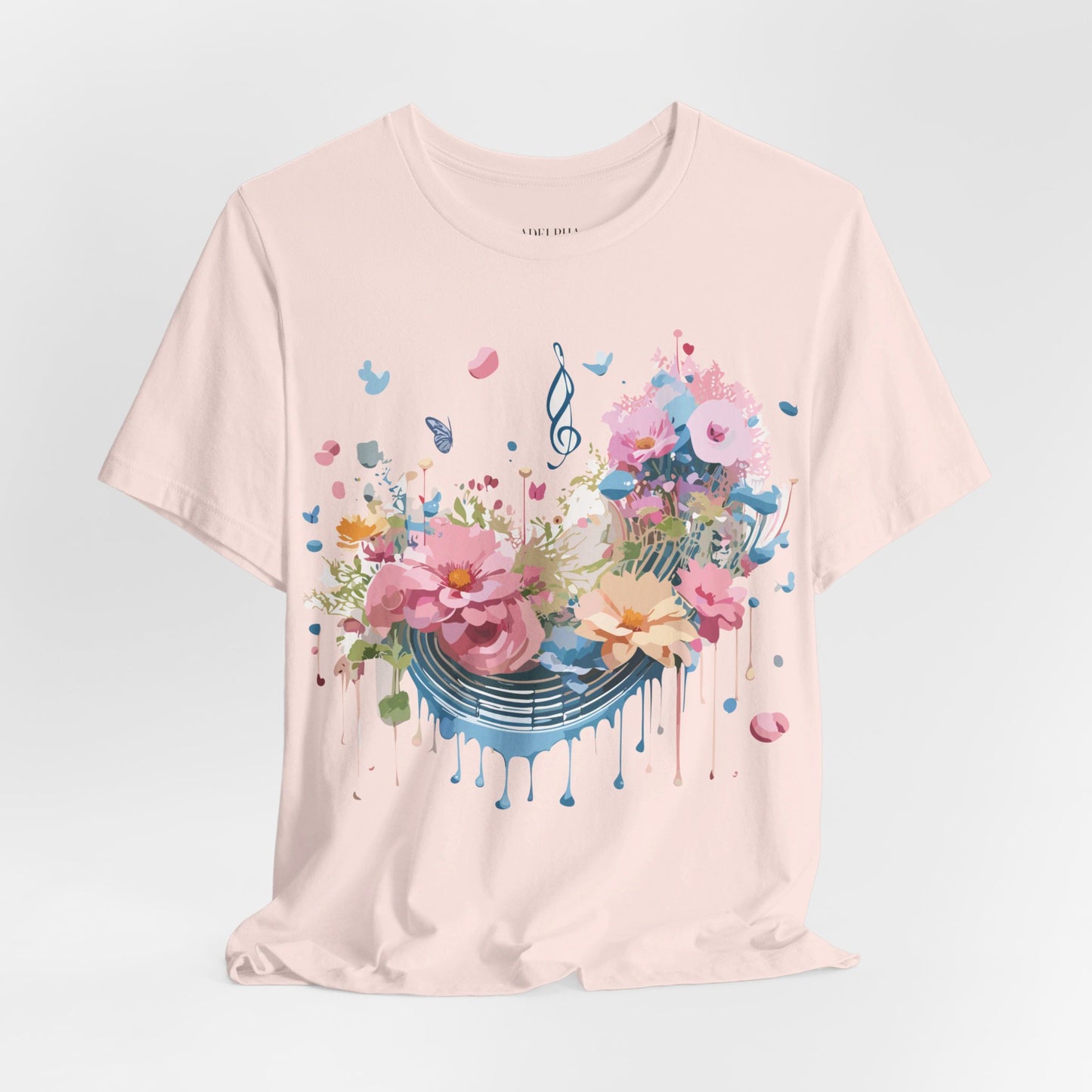 Natural Cotton Tee Shirt - Music collection