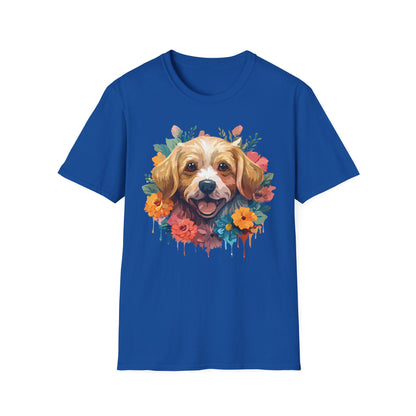 Dog Shirt Unisex Animal Tee Softstyle 64000 Gildan Cotton Tee