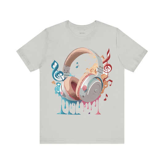 T-shirt en coton naturel - Collection Musique