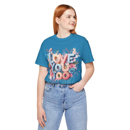 Natural Cotton Tee Shirt - Love Story Collection Printify