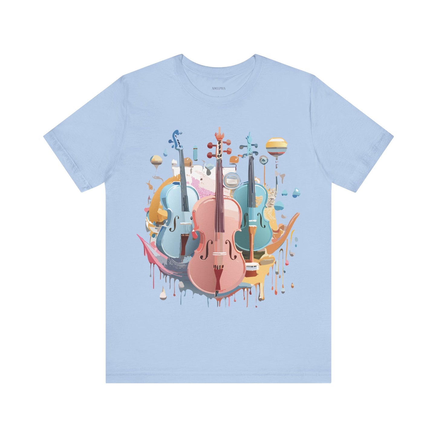 T-shirt en coton naturel - Collection Musique