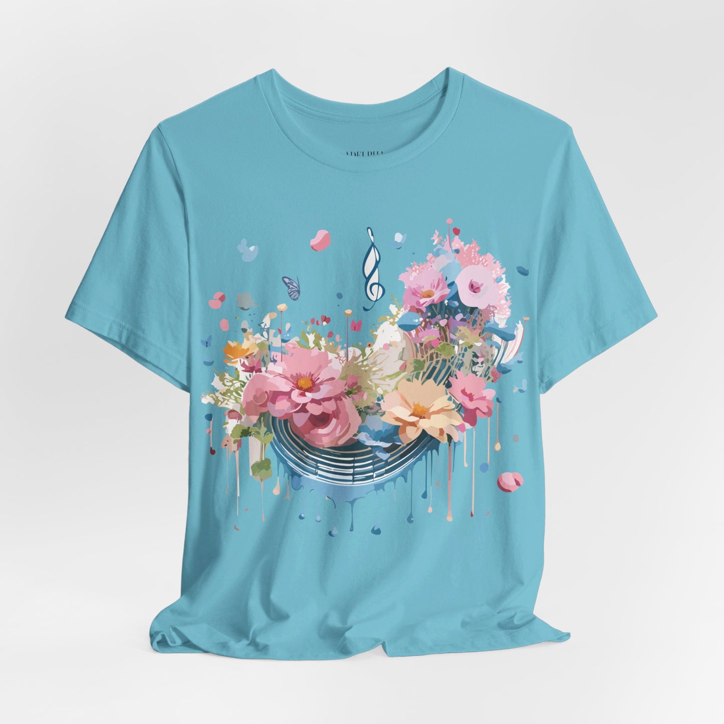 Natural Cotton Tee Shirt - Music collection