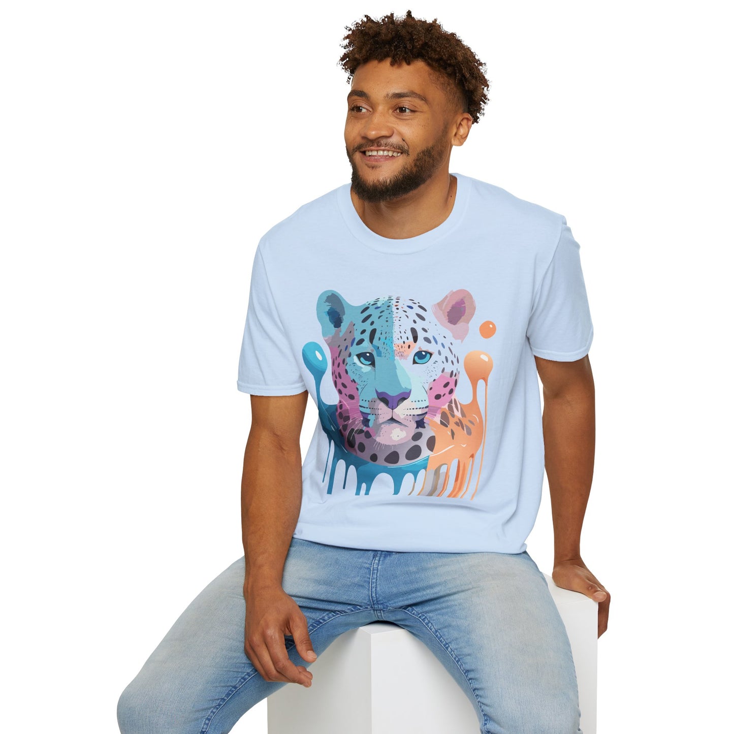 Cheetah Shirt, Shirt with Cheetah, Cheetah Tee, Shirt with Animals