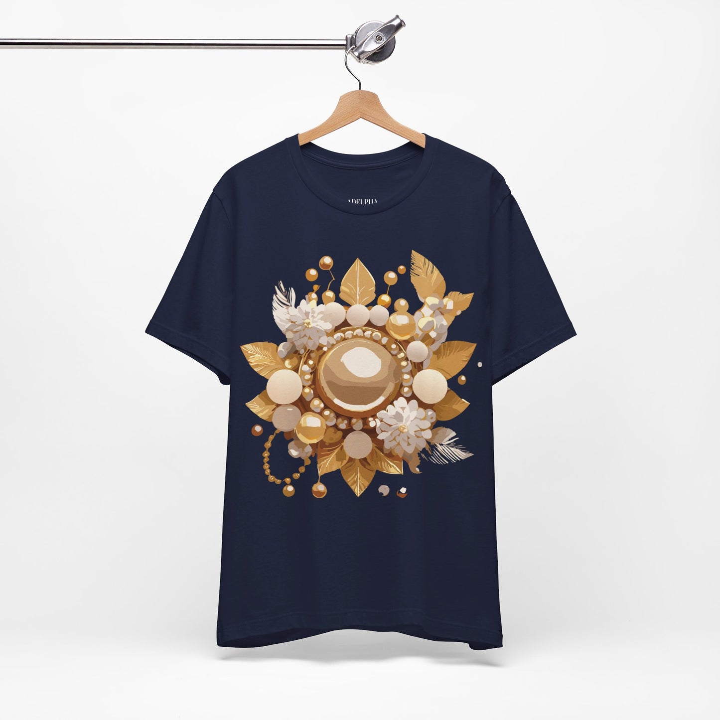 T-Shirt aus natürlicher Baumwolle – Queen Collection