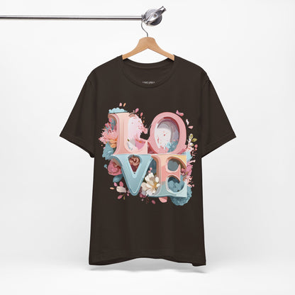 Natural Cotton Tee Shirt - Love Story Collection Printify