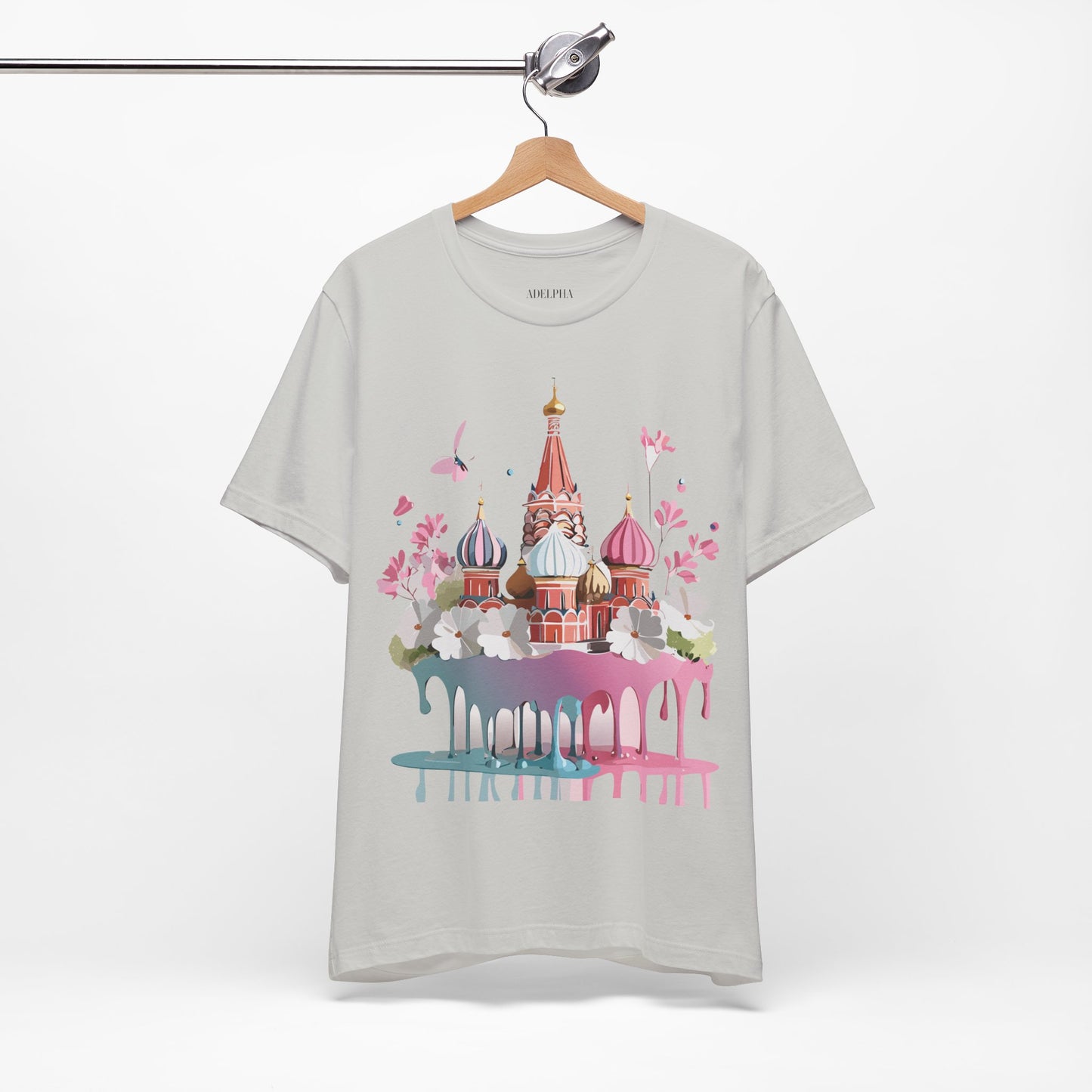 Natural Cotton Tee Shirt - Beautiful Places Collection - Moscow