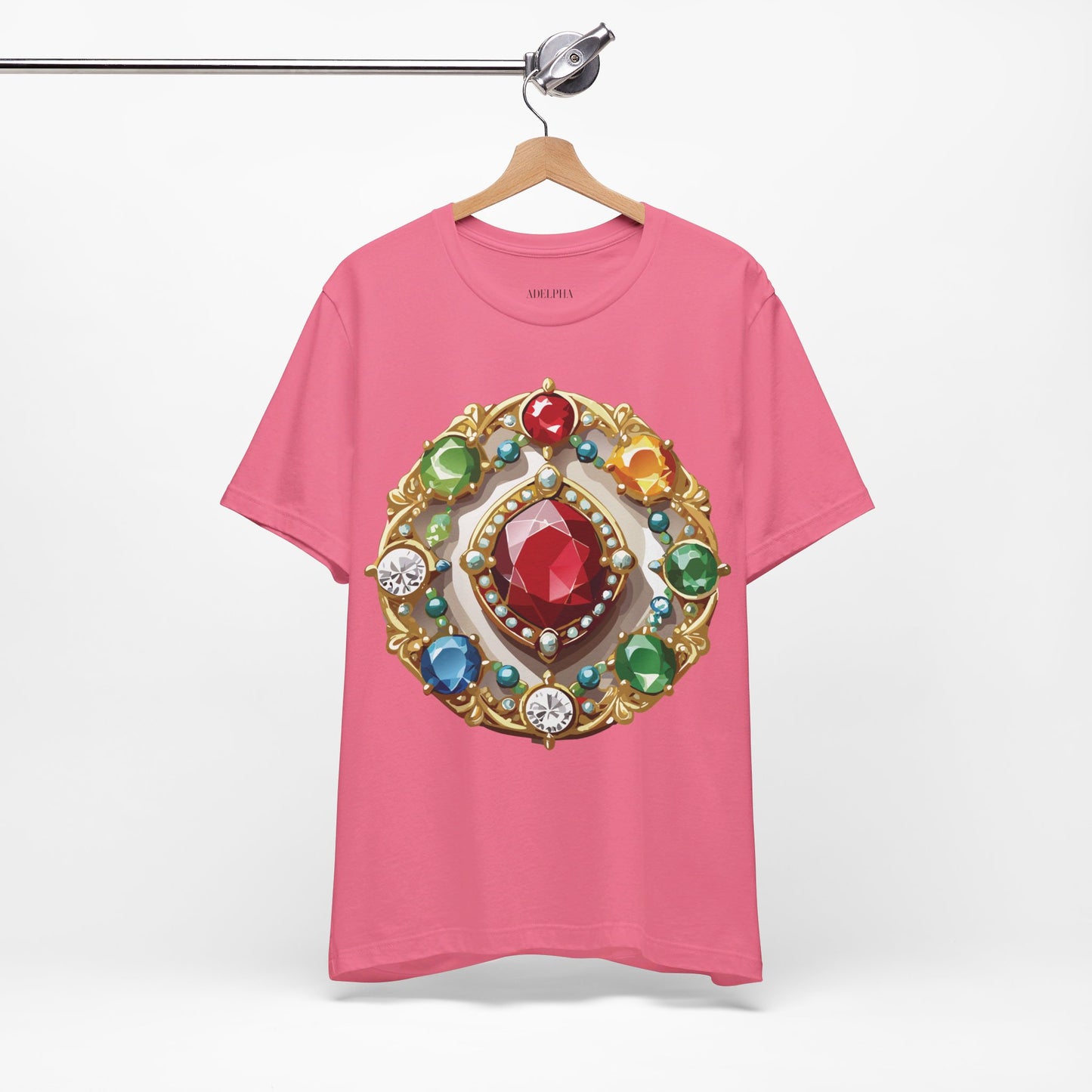 T-Shirt aus natürlicher Baumwolle – Queen Collection