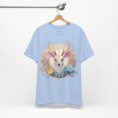 Natural Cotton Tee Shirt - Medallion Collection Printify