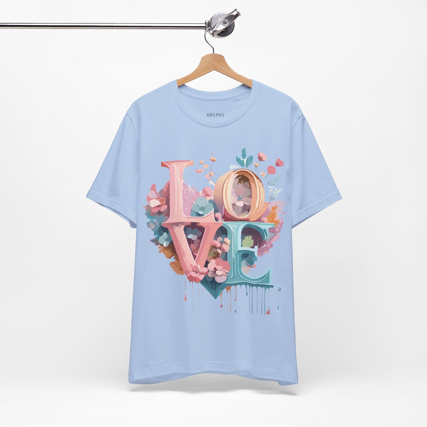 Natural Cotton Tee Shirt - Love story Collection