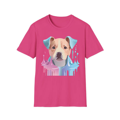 Dog Shirt Unisex Animal Tee Softstyle Gildan 64000 Cotton Tee