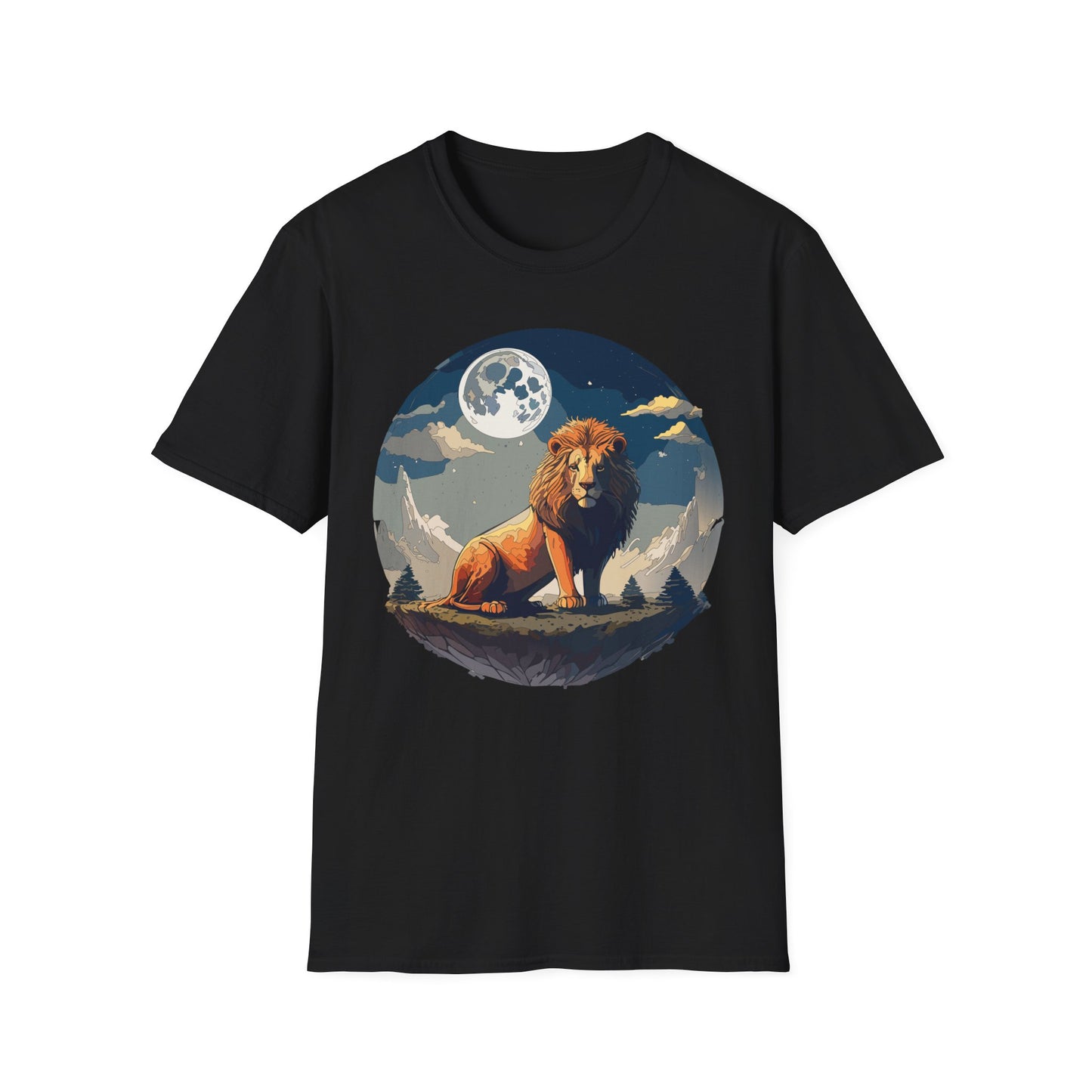 Lion Shirt, Shirt with Lion, Animal Tee, Shirt with Animals