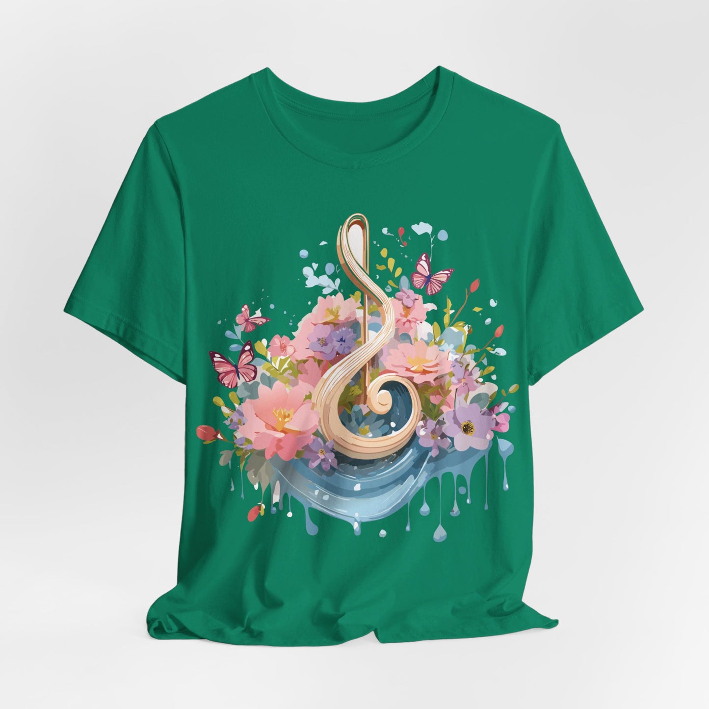 T-shirt en coton naturel - Collection Musique