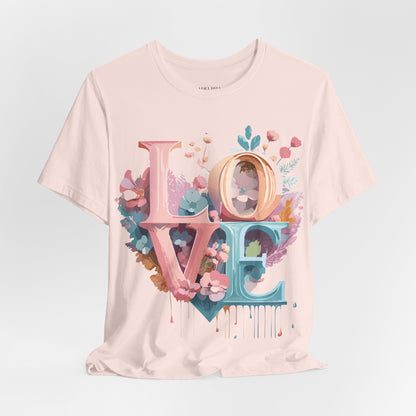 Natural Cotton Tee Shirt - Love story Collection Printify