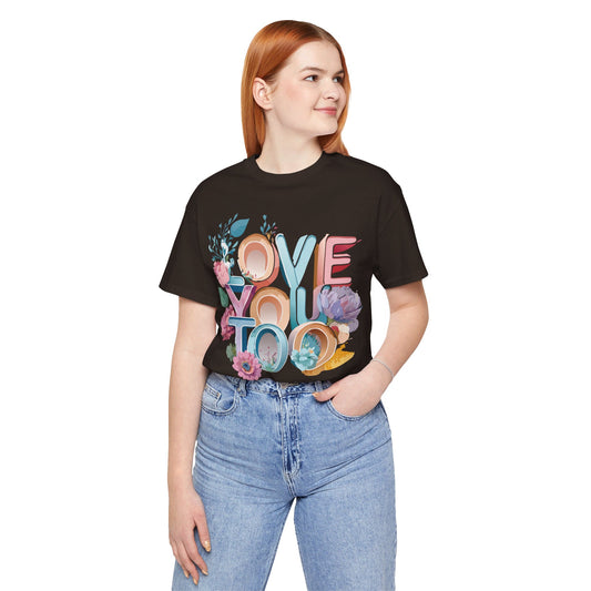 Natural Cotton Tee Shirt - Love Story Collection Printify