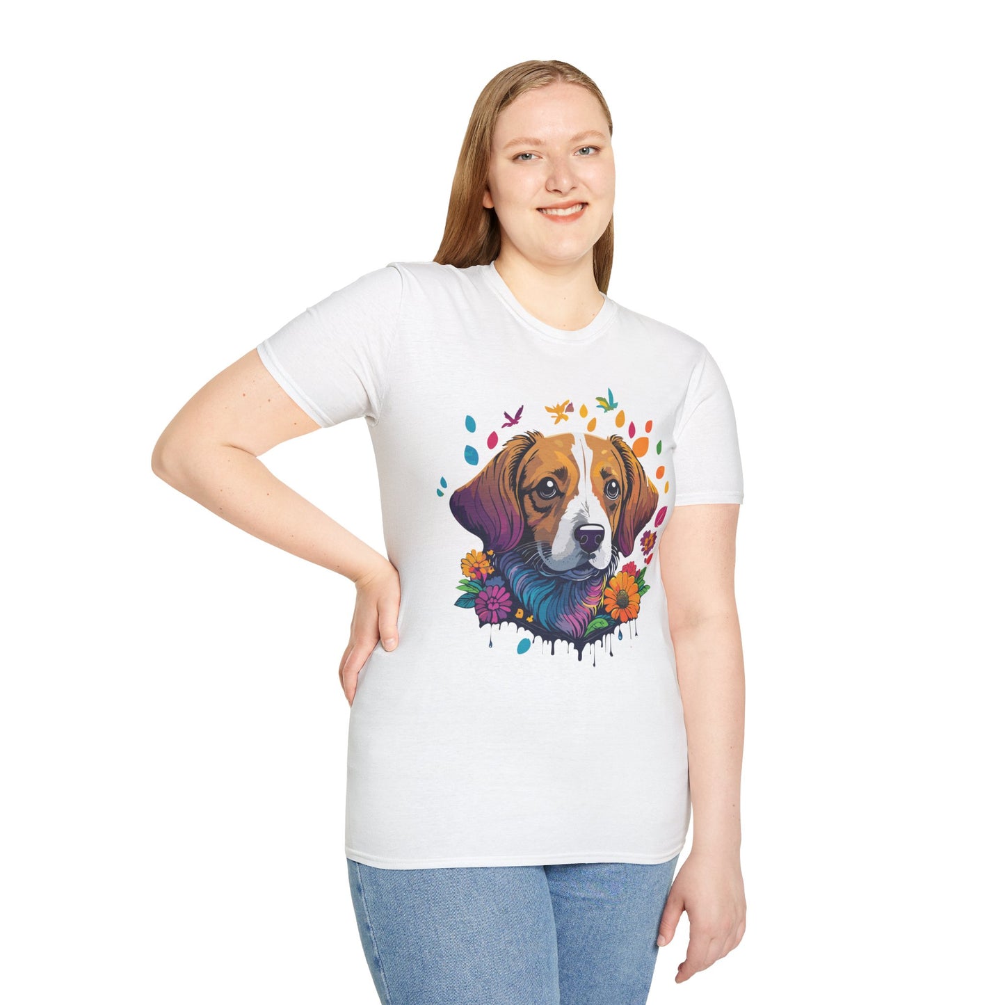 Dog Shirt, Shirt with Dog, Animal Tee, Shirt with Animals