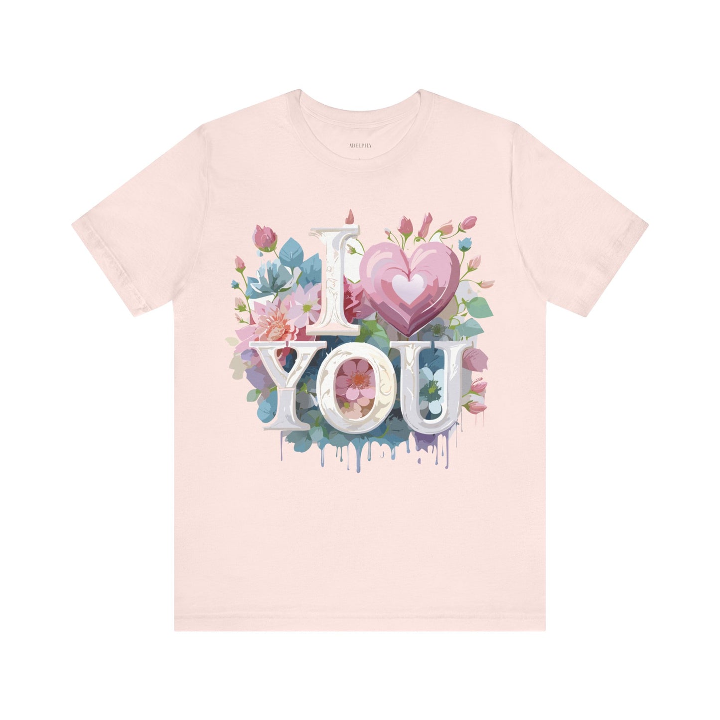 Natural Cotton Tee Shirt - Love story Collection