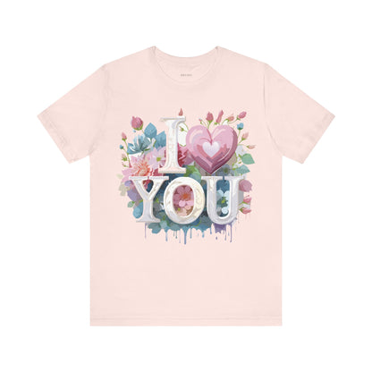 Natural Cotton Tee Shirt - Love story Collection Printify