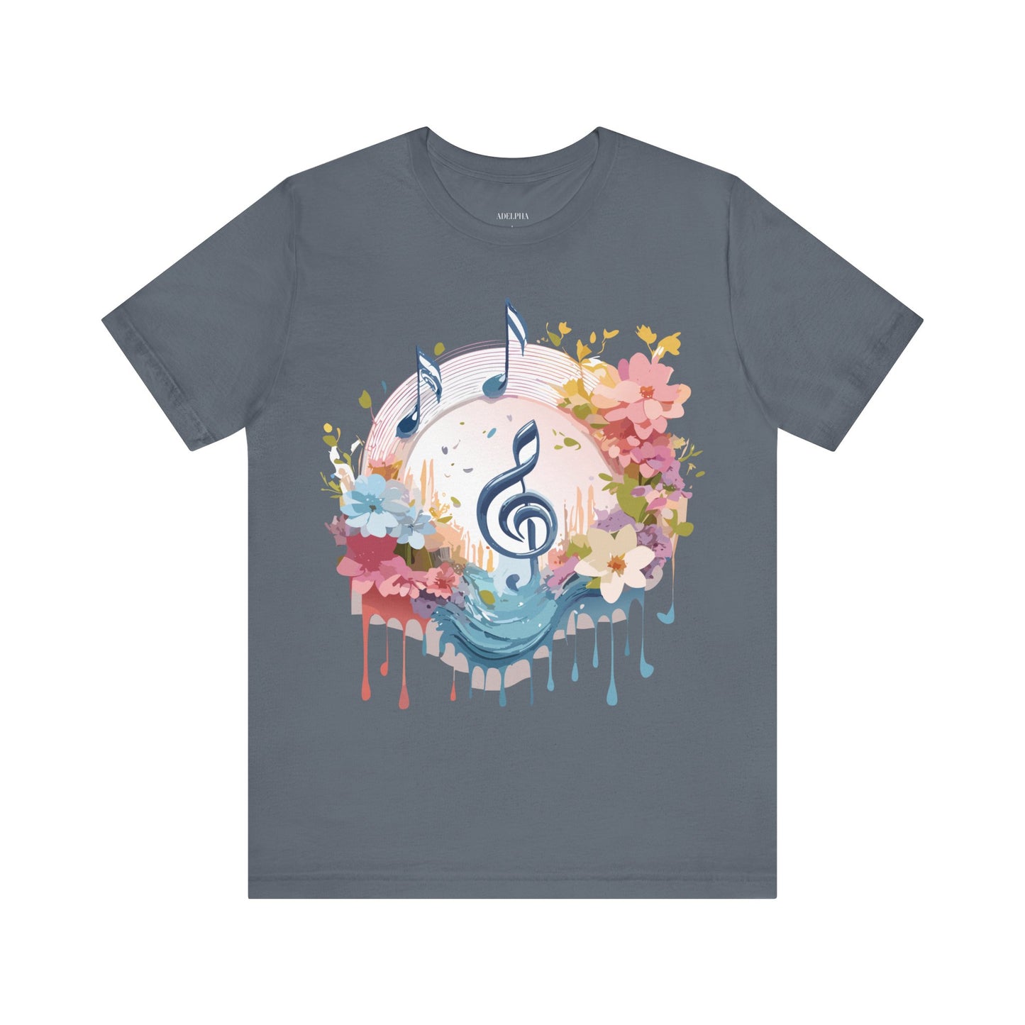 T-shirt en coton naturel - Collection Musique