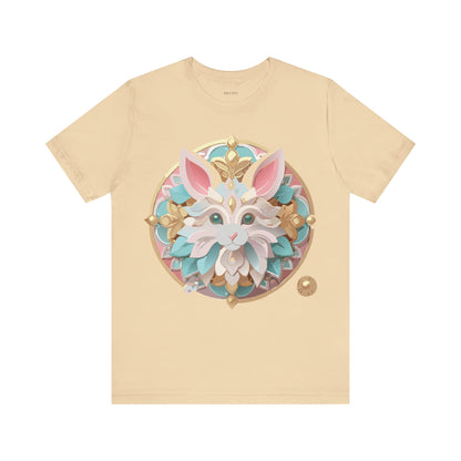 Natural Cotton Tee Shirt - Medallion Collection Printify