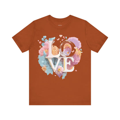 Natural Cotton Tee Shirt - Love Story Collection Printify