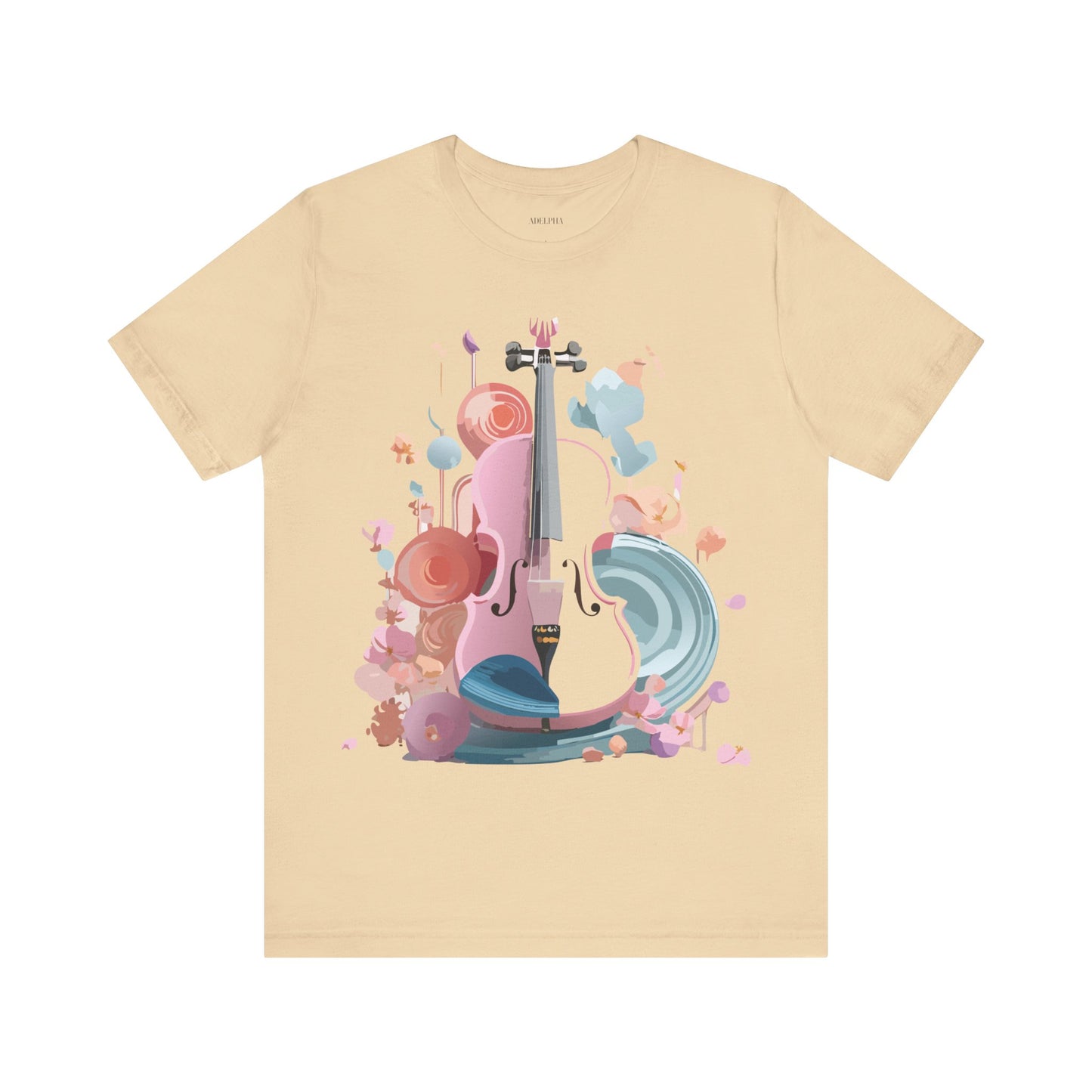 Natural Cotton Tee Shirt - Music collection