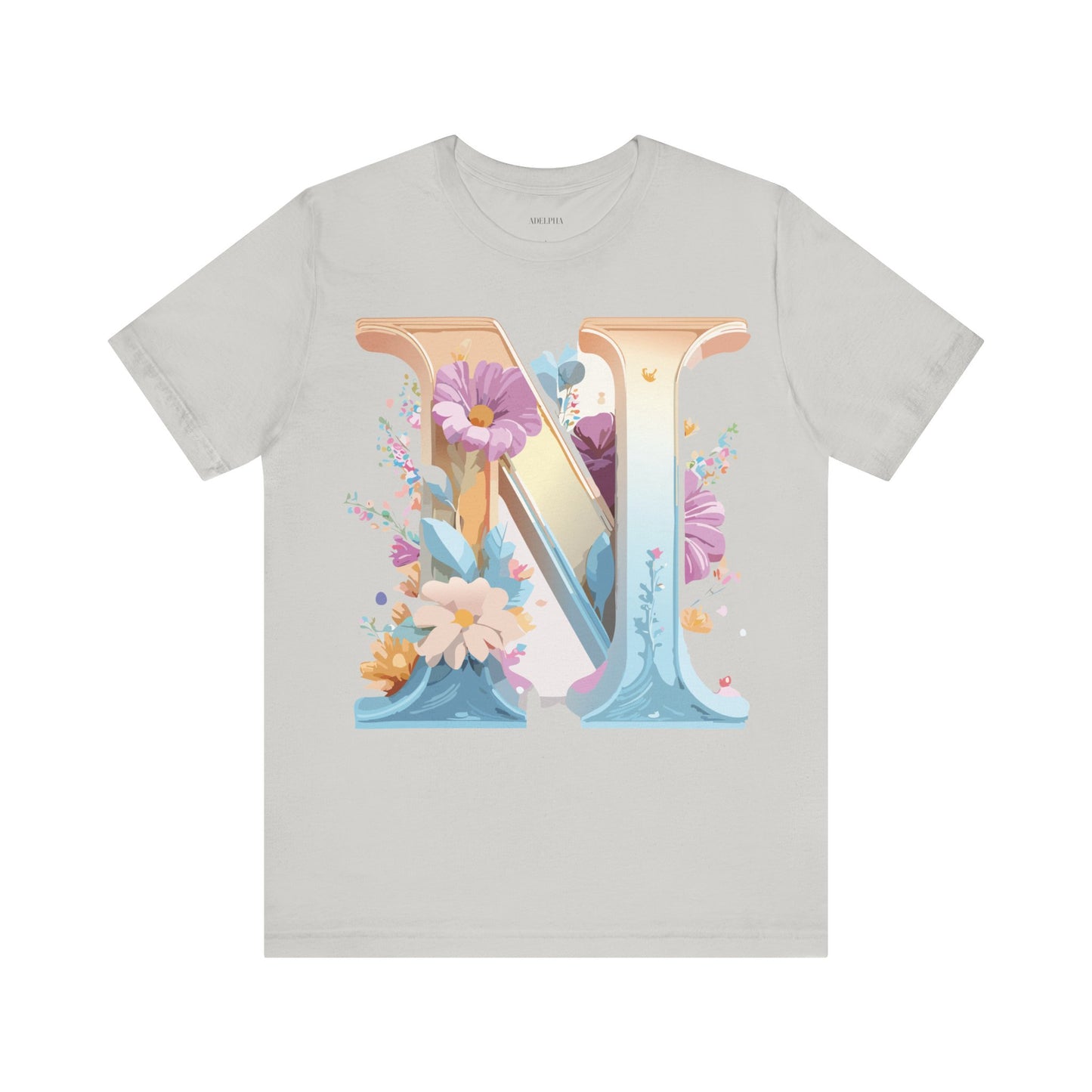 T-shirt en coton naturel - Collection Lettres - N