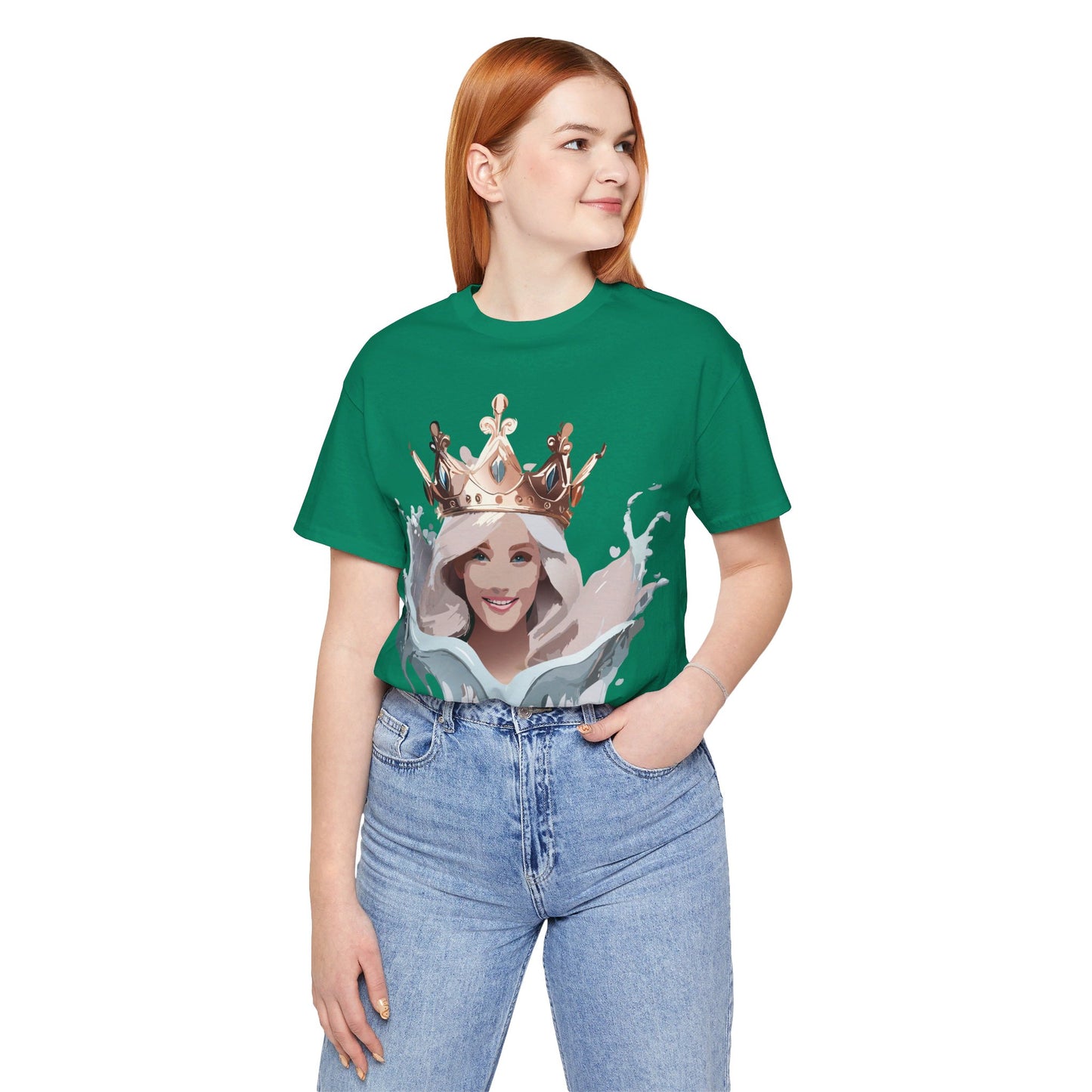 Natural Cotton Tee Shirt - Queen Collection