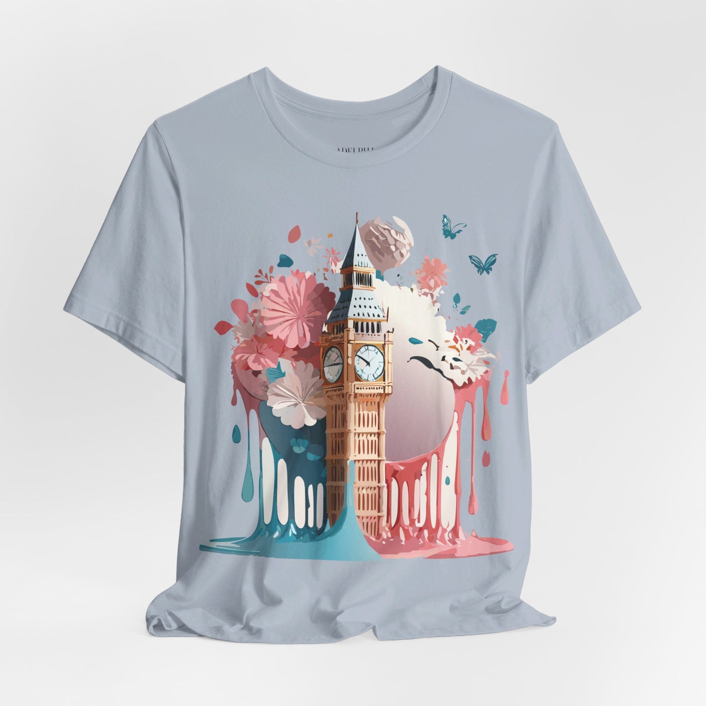 Natural Cotton Tee Shirt - Beautiful Places Collection - London