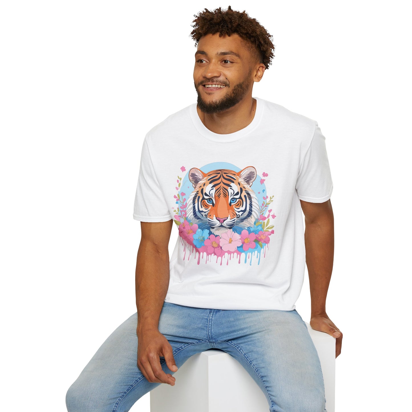 Tiger Shirt, Shirt with Tiger, Animal Tee, Shirt with Animals