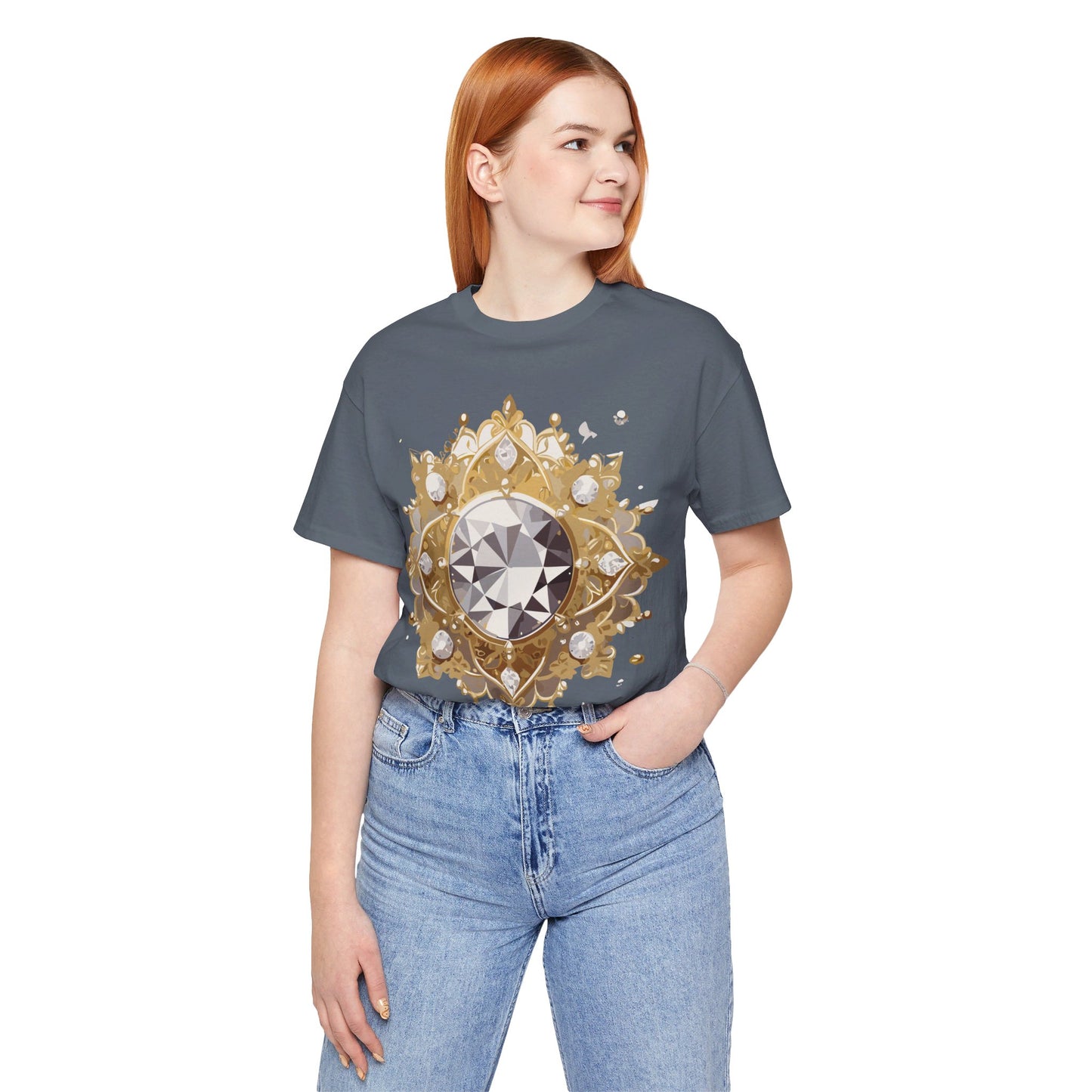 T-Shirt aus natürlicher Baumwolle – Queen Collection