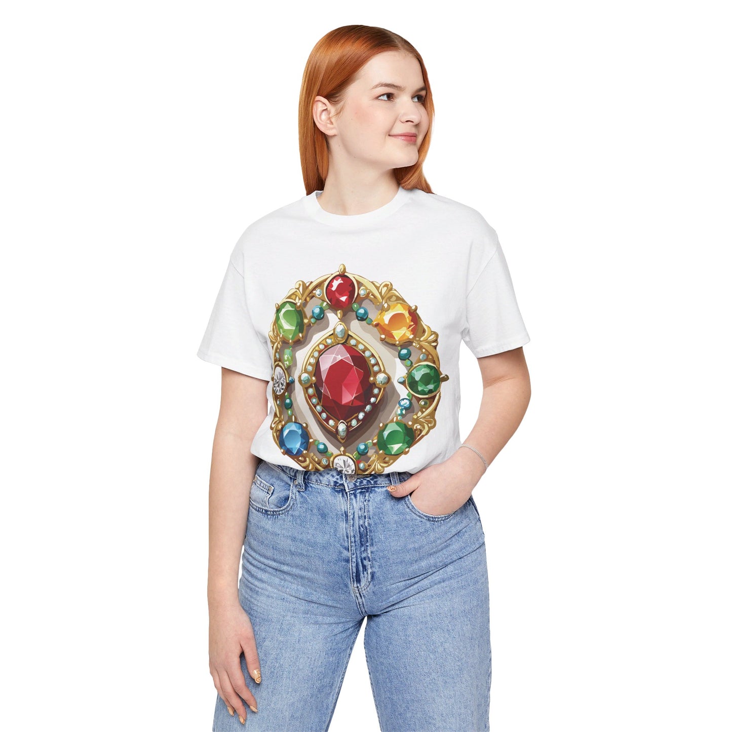 T-Shirt aus natürlicher Baumwolle – Queen Collection