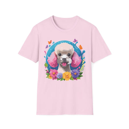Dog Shirt With Animals Unisex Softstyle Tee 100 Percent Cotton Gildan 64000
