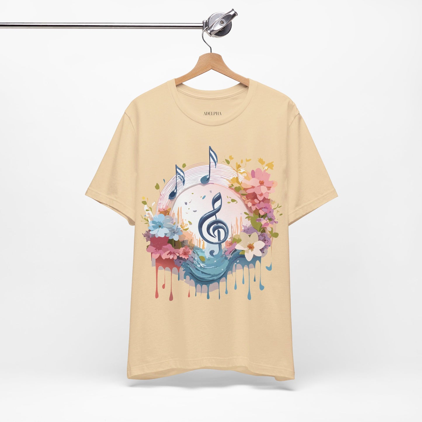 T-shirt en coton naturel - Collection Musique