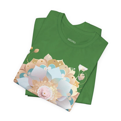 Natural Cotton Tee Shirt - Medallion Collection Printify
