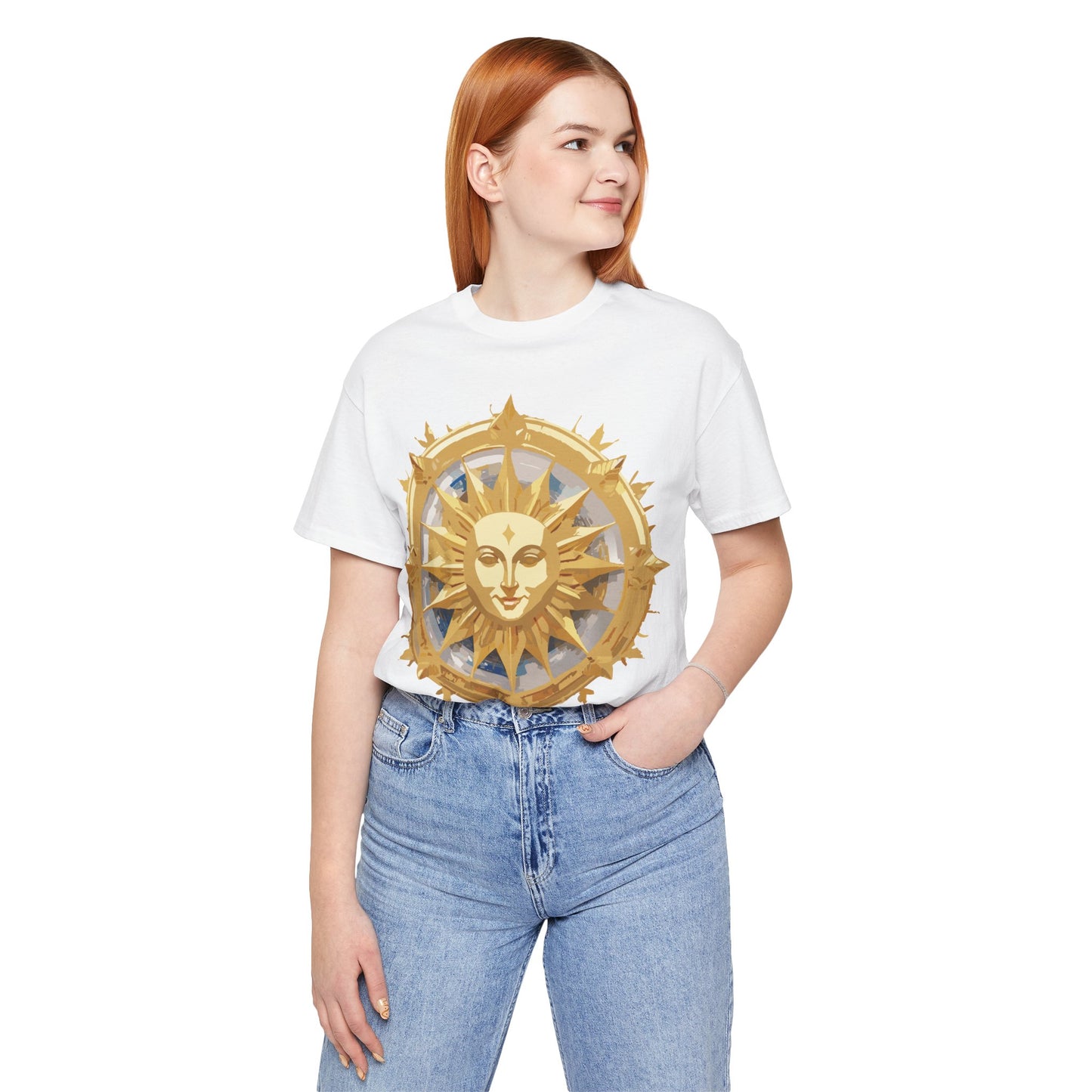 Natural Cotton Tee Shirt - Medallion Collection