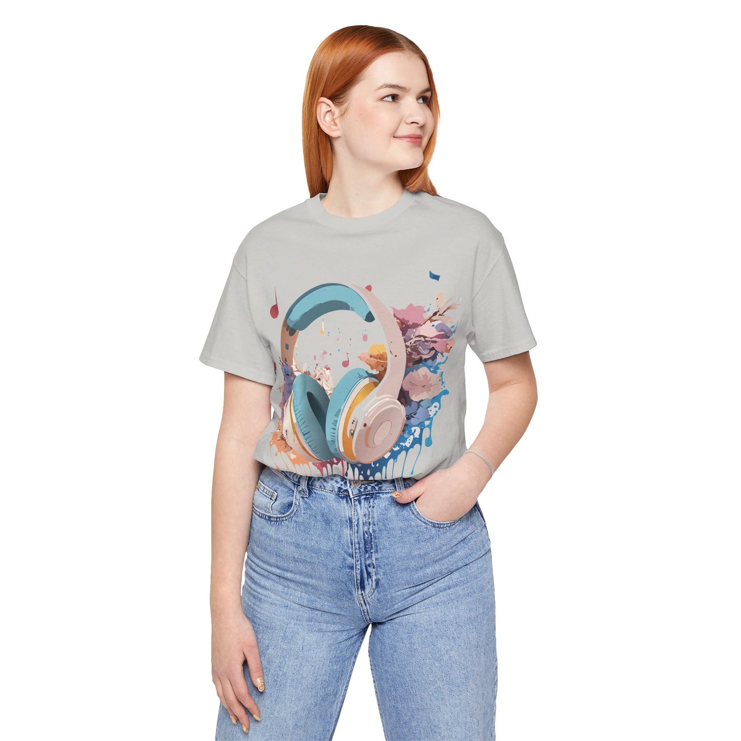 T-shirt en coton naturel - Collection Musique