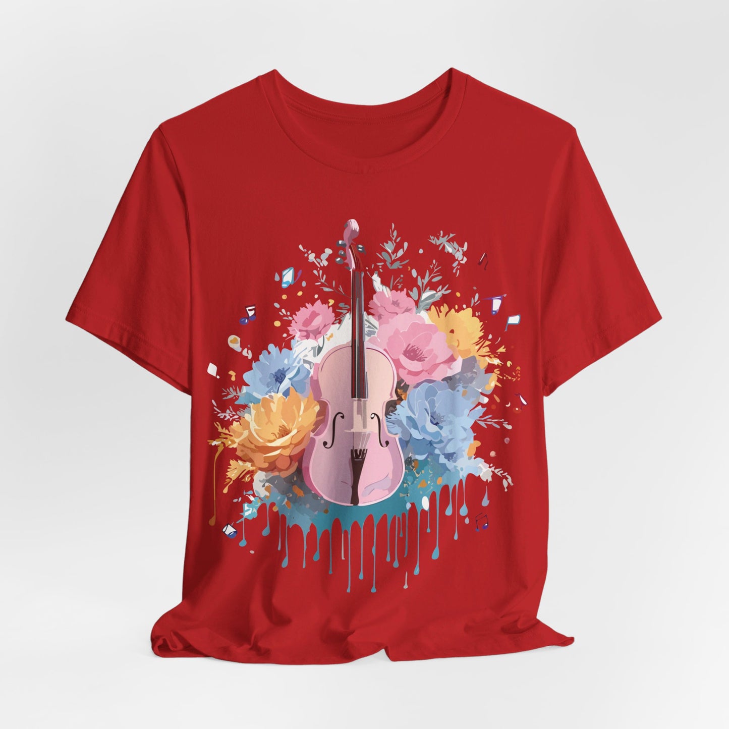 Natural Cotton Tee Shirt - Music Collection